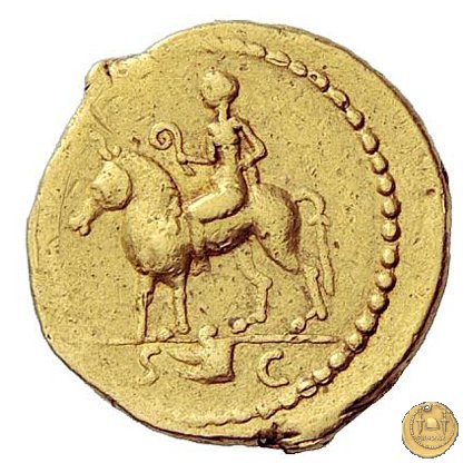 497/1 - aureo C. Iulius Caesar Octavianus 42 BC (Itinerante con Octavianus)