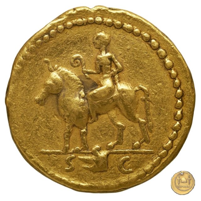 497/1 - aureo C. Iulius Caesar Octavianus 42 BC (Itinerante con Octavianus)