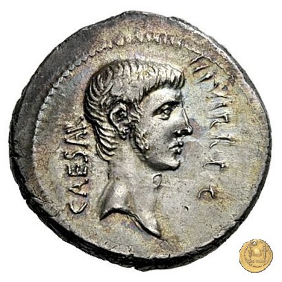 497/2 - denario C. Iulius Caesar Octavianus 42 BC (Itinerante con Octavianus)