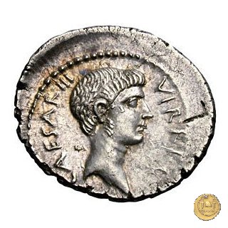 497/2 - denario C. Iulius Caesar Octavianus 42 BC (Itinerante con Octavianus)