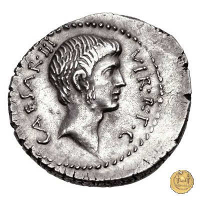 497/2 - denario C. Iulius Caesar Octavianus 42 BC (Itinerante con Octavianus)