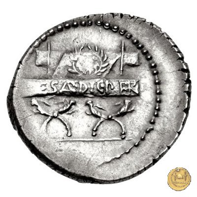 497/2 - denario C. Iulius Caesar Octavianus 42 BC (Itinerante con Octavianus)