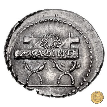 497/2 - denario C. Iulius Caesar Octavianus 42 a.C. (Itinerante con Octavianus)