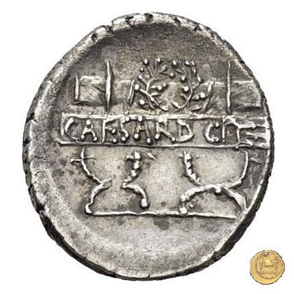 497/2 - denario C. Iulius Caesar Octavianus 42 BC (Itinerante con Octavianus)