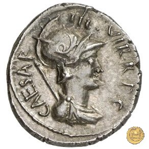 497/3 - denario C. Iulius Caesar Octavianus 42 BC (Itinerante con Octavianus)