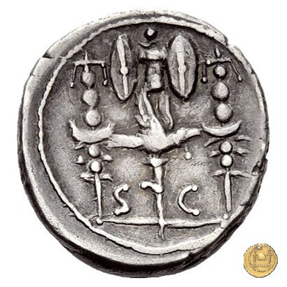 497/3 - denario C. Iulius Caesar Octavianus 42 BC (Itinerante con Octavianus)