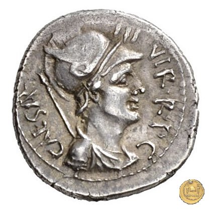 497/3 - denario C. Iulius Caesar Octavianus 42 BC (Itinerante con Octavianus)