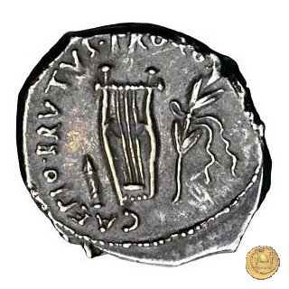 501/1 - denario M. Iunius Brutus 43-42 BC (Itinerante con Brutus)