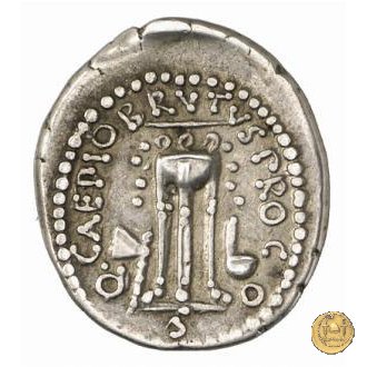 502/2 - denario M. Iunius Brutus / L. Sestius 43-42 BC (Itinerante con Brutus)