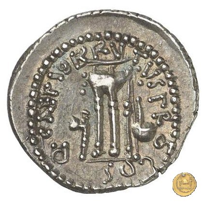 502/2 - denario M. Iunius Brutus / L. Sestius 43-42 BC (Itinerante con Brutus)