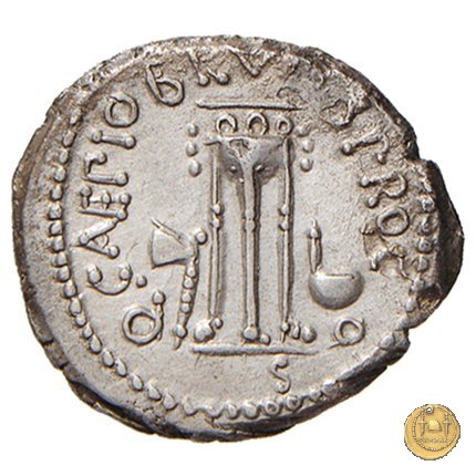 502/2 - denario M. Iunius Brutus / L. Sestius 43-42 BC (Itinerante con Brutus)