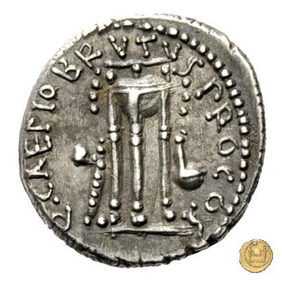 502/2 - denario M. Iunius Brutus / L. Sestius 43-42 BC (Itinerante con Brutus)