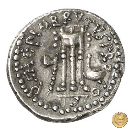 502/2 - denario M. Iunius Brutus / L. Sestius 43-42 a.C. (Itinerante con Brutus)