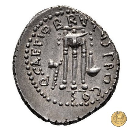 502/2 - denario M. Iunius Brutus / L. Sestius 43-42 BC (Itinerante con Brutus)