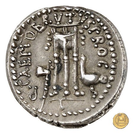 502/2 - denario M. Iunius Brutus / L. Sestius 43-42 BC (Itinerante con Brutus)