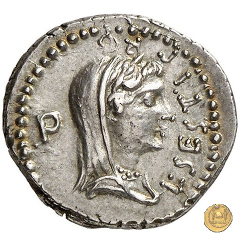 502/2 - denario M. Iunius Brutus / L. Sestius 43-42 BC (Itinerante con Brutus)