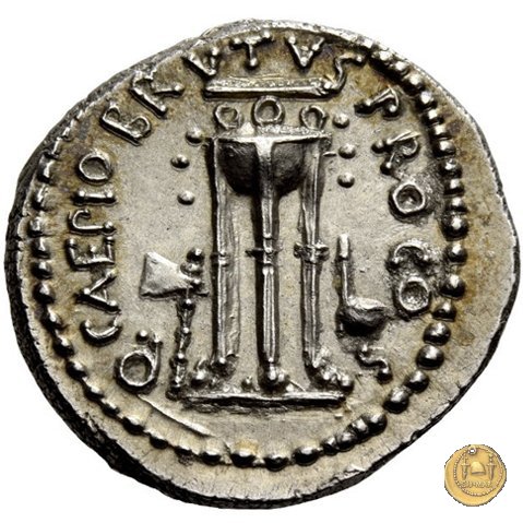 502/2 - denario M. Iunius Brutus / L. Sestius 43-42 BC (Itinerante con Brutus)