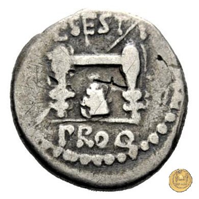 502/4 - quinario M. Iunius Brutus / L. Sestius 43-42 BC (Itinerante con Brutus)