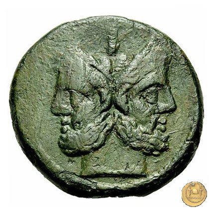 50/3 - asse 209-208 a.C. (Roma)