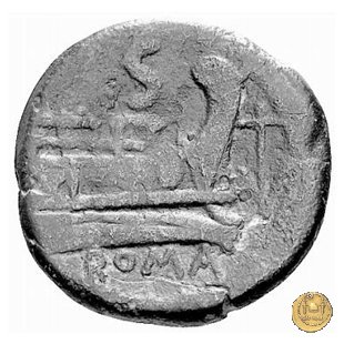 50/4 - semisse 209-208 BC (Roma)