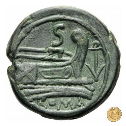 50/4 - semisse 209-208 BC (Roma)