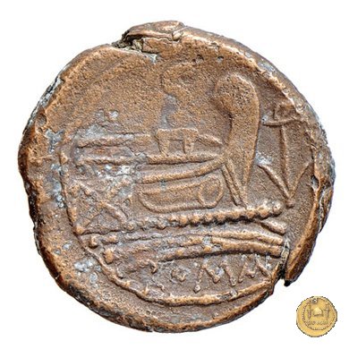 50/4 - semisse 209-208 BC (Roma)