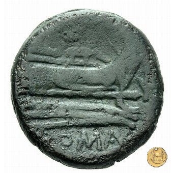 50/4 - semisse 209-208 BC (Roma)