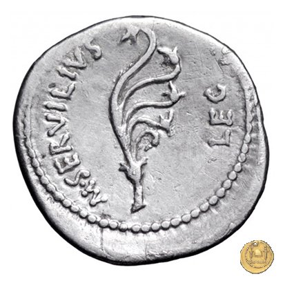 505/2 - denario C. Cassius Longinus / M. Servilius C.f. 43-42 BC (Itinerante con Cassius)