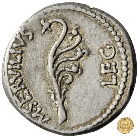 505/2 - denario C. Cassius Longinus / M. Servilius C.f. 43-42 BC (Itinerante con Cassius)