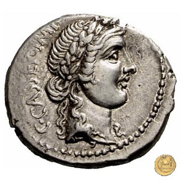 505/3 - denario C. Cassius Longinus / M. Servilius C.f. 43-42 BC (Itinerante con Cassius)