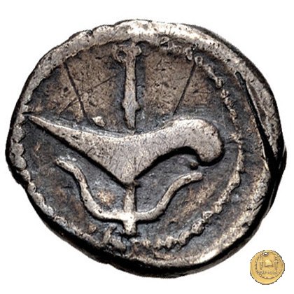 506/3 - quinario M. Iunius Brutus 43-42 BC (Itinerante con Brutus)