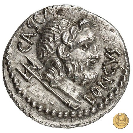 507/2 - denario M. Iunius Brutus / P. Servilius Casca Longus 43-42 BC (Itinerante con Brutus)