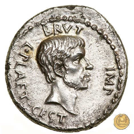 508/3 - denario M. Iunius Brutus / L. Plaetorius Cestianus 43-42 BC (Itinerante con Brutus)