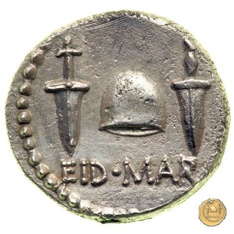 508/3 - denario M. Iunius Brutus / L. Plaetorius Cestianus 43-42 BC (Itinerante con Brutus)