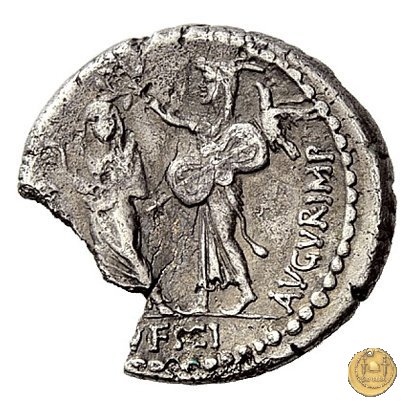 509/2 - denario Q. Cornuficius 42 BC (Africa)