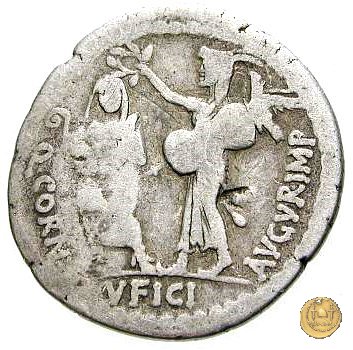 509/5 - denario Q. Cornuficius 42 BC (Africa)