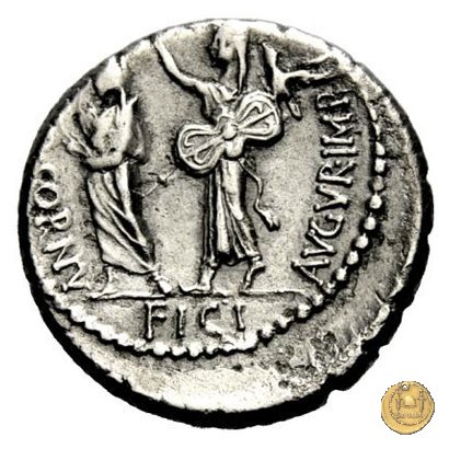 509/5 - denario Q. Cornuficius 42 BC (Africa)