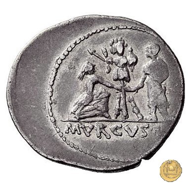 510/1 - denario L. Staius Murcus 42-41 BC (Itinerante con Staius)