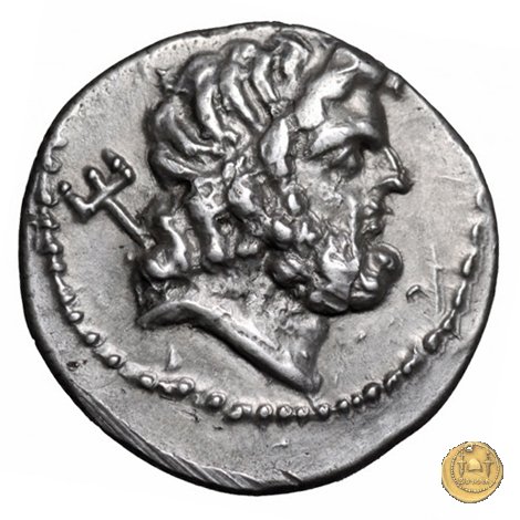 510/1 - denario L. Staius Murcus 42-41 BC (Itinerante con Staius)