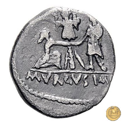 510/1 - denario L. Staius Murcus 42-41 BC (Itinerante con Staius)