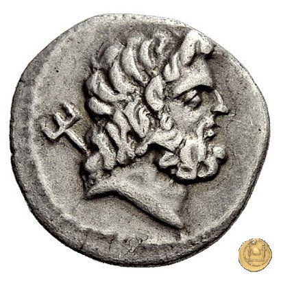 510/1 - denario L. Staius Murcus 42-41 BC (Itinerante con Staius)