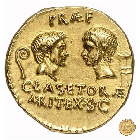 511/1 - aureo Sex. Pompeius Magnus Pius 42-40 a.C. (Sicilia)
