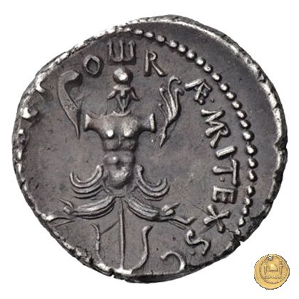 511/2 - denario Sex. Pompeius Magnus Pius 42-40 a.C. (Sicilia)