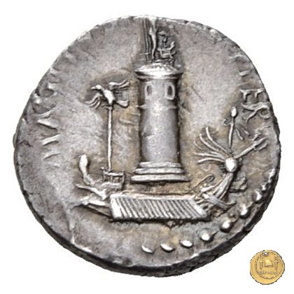 511/4 - denario Sex. Pompeius Magnus Pius 42-40 BC (Sicilia)