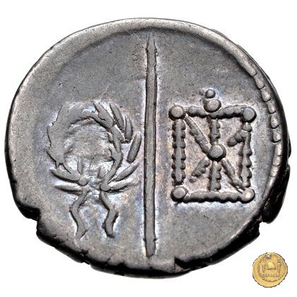 513/2 - denario M. Arrius Secundus 41 BC (Roma)