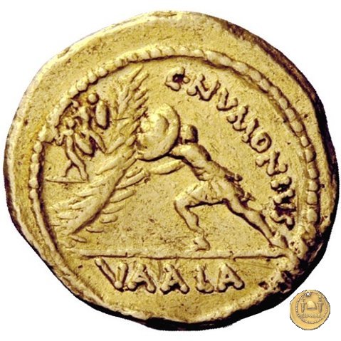 514/1 - aureo C. Numonius Vaala 41 BC (Roma)