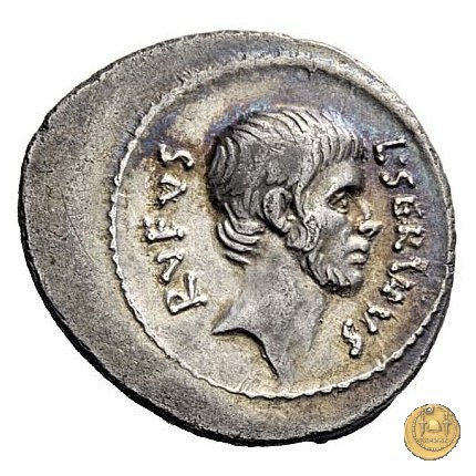 515/2 - denario L. Servius Rufus 41 BC (Roma)