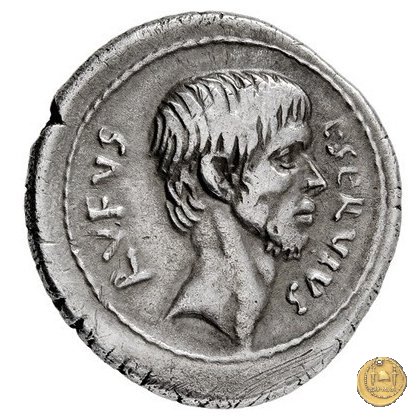 515/2 - denario L. Servius Rufus 41 BC (Roma)