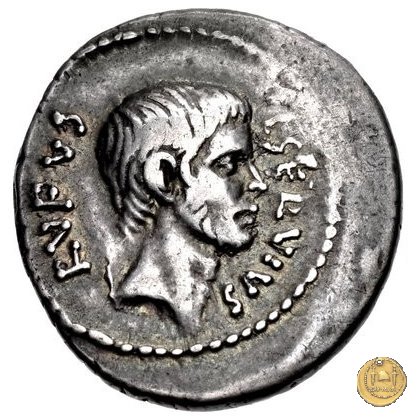 515/2 - denario L. Servius Rufus 41 BC (Roma)