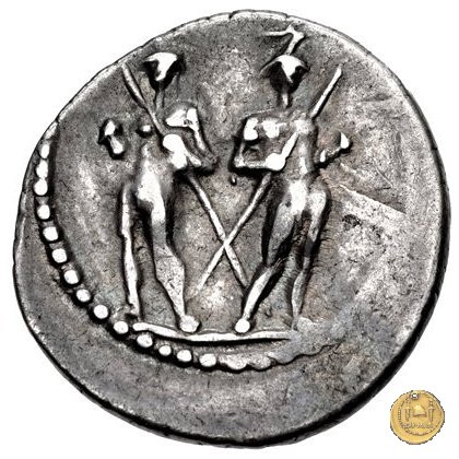 515/2 - denario L. Servius Rufus 41 BC (Roma)